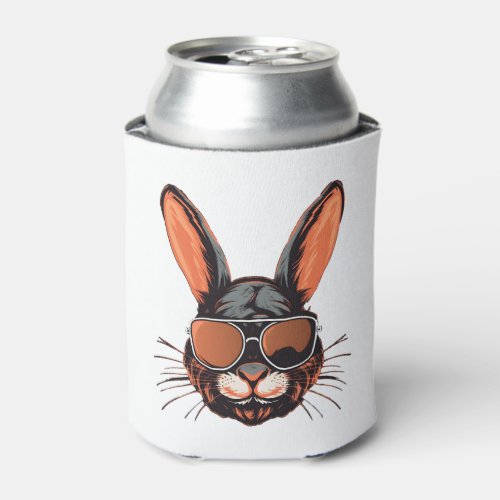 Bunny Face With Sunglasses Easter Day For Boys Men Can Cooler