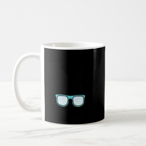Bunny Face With Sunglasses Easter Day For Kids Adu Coffee Mug