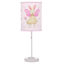 Bunny Fairy Princess Pastel Pink Girly Nursery