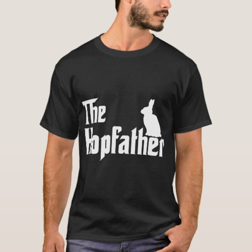 Bunny Father Rabbit Whisperer Easter Day Dad T_Shirt