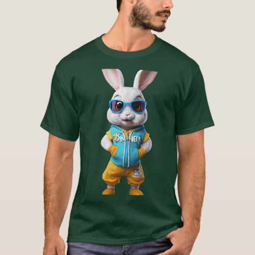 Bunny Fit Sweetness in Every Step T_Shirt