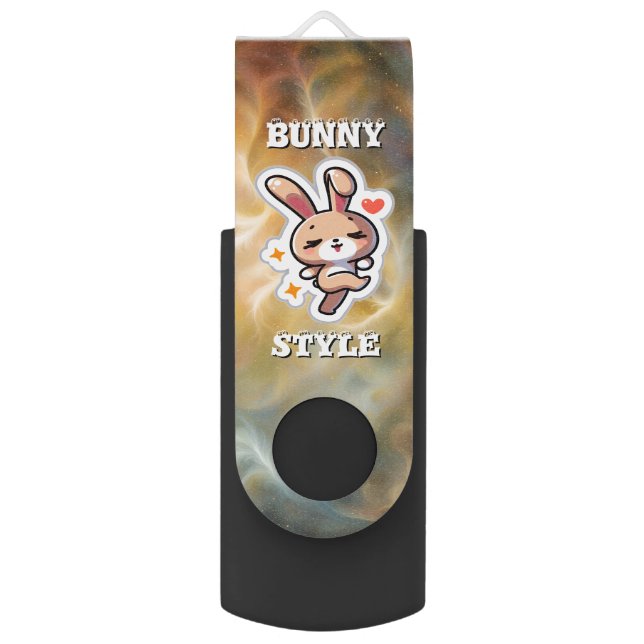 Bunny Flash Drive (Front Vertical)