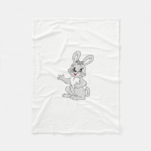 Bunny Fleece Blanket