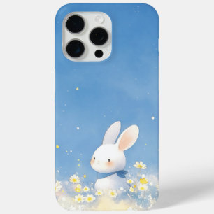 Bunny Floral Fantasy iPhone 15 Pro Max Case