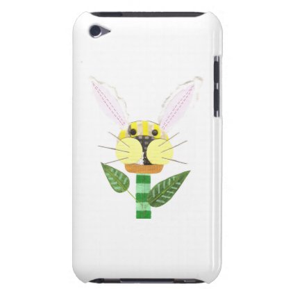 Bunny Flower 4th Generation I-Pod Touch Case