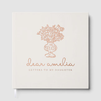 bunny foil guest book