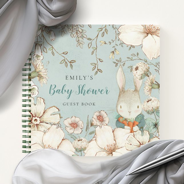 Bunny Foliage Baby Shower Alternate Guest Book (Creator Uploaded)