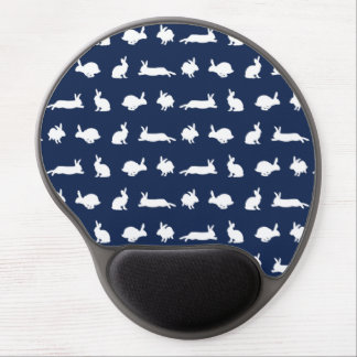 Bunny Frenzy Gel Mousemat (Navy) Mouse Pad