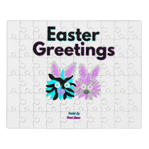 Bunny Fuzzies Acrylic Puzzle