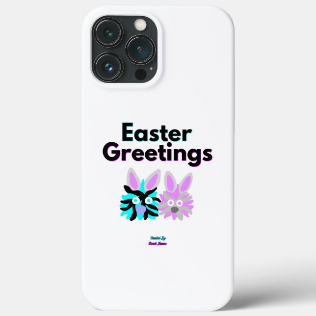 Bunny Fuzzies Apple iPhone 13 Pro Max Case (Back)
