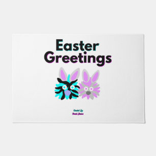 Bunny Fuzzies Doormat