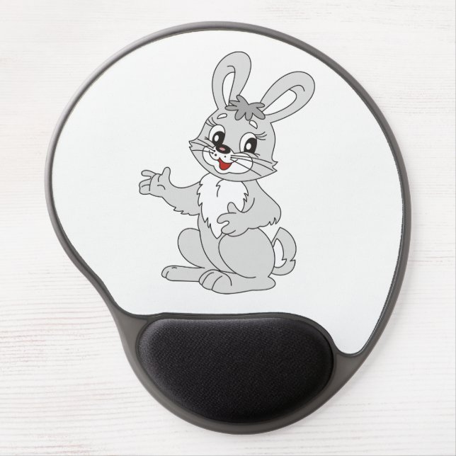 Bunny Gel Mouse Pad (Front)