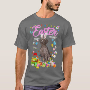 Bunny German Shorthaired Pointer Dog Happy Easter T-Shirt