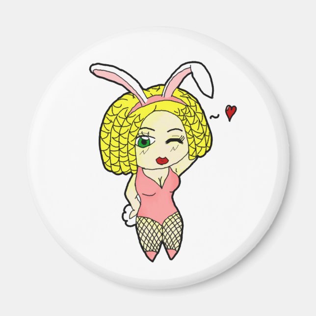 Bunny Girl Magnet (Front)