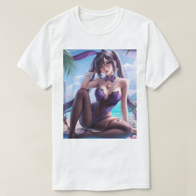Bunny Girl Mona 44 T-Shirt (Design Front)