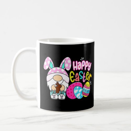 Bunny Gnome Hug Easter Eggs Hunting Happy Easter D Coffee Mug