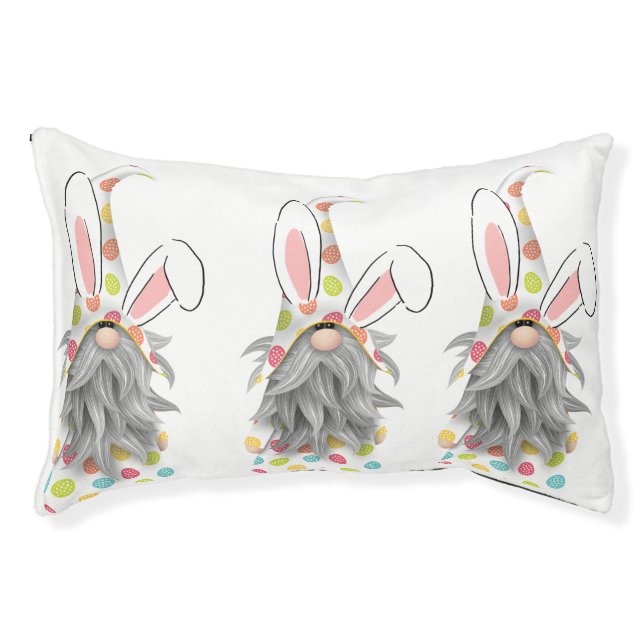 Bunny Gnome Pet Bed (Front)