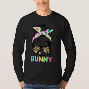 Bunny Gnome Rabbit Eggs Hunting Happy Easter Day   T-Shirt