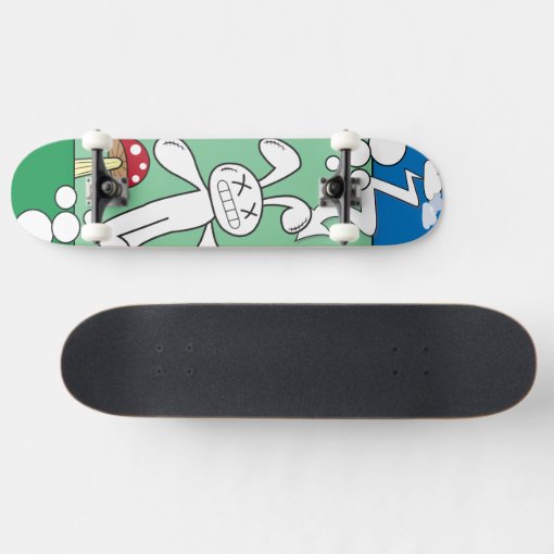 Bunny Graffiti Skateboard Deck | Zazzle