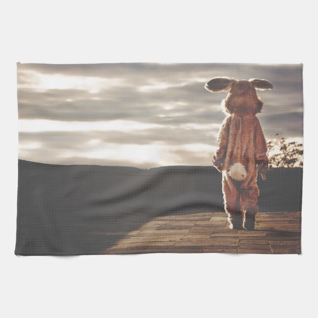 bunny grunge towel (Horizontal)