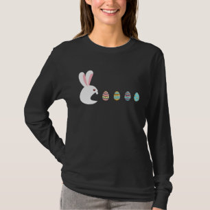 Bunny Happy Easter Day  Egg Hunting Video Game Gam T-Shirt