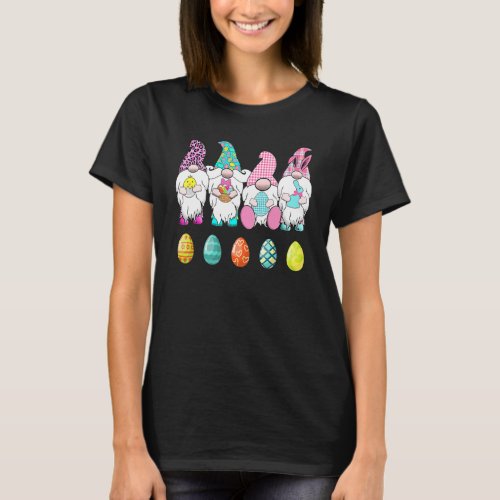 Bunny Happy Easter Gnomes Cosplay Cute Egg T_Shirt