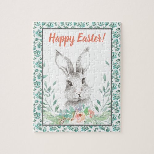 Bunny Happy Easter Jigsaw Puzzle