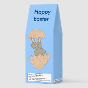 Bunny Hatching from Egg Weird Custom Roasted Coffee