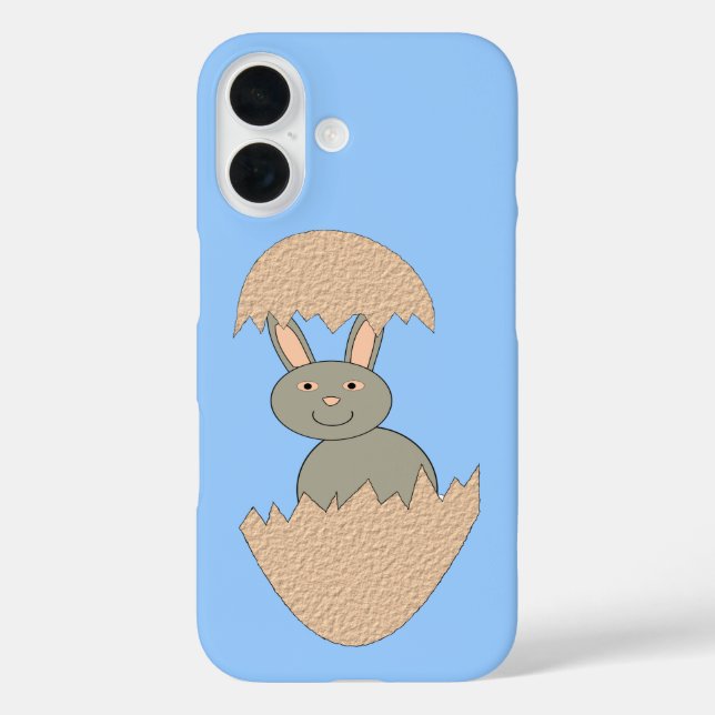Bunny Hatching from Egg Weird iPhone Case-Mate iPhone Case (Back)