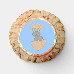 Bunny Hatching from Egg Weird Reese's Peanut Butter Cups