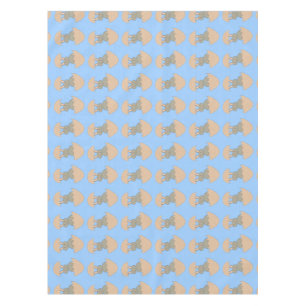 Bunny Hatching from Egg Weird Tablecloth