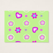 bunny head birthday invitation (Back)