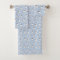 Bunny Heads Over Sky Blue Pattern