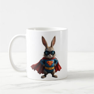 Bunny Hero: Saving the Day Coffee Mug