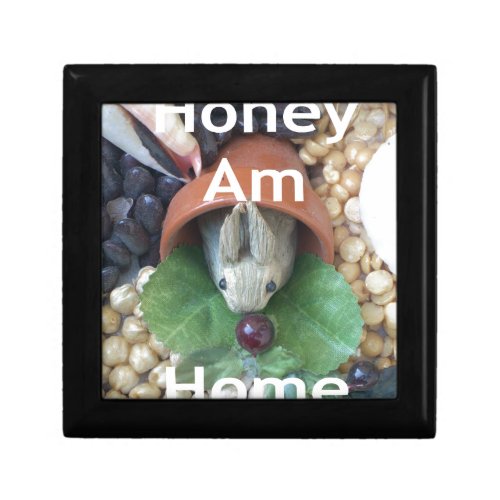Bunny Home Honey Am Home Keepsake Box