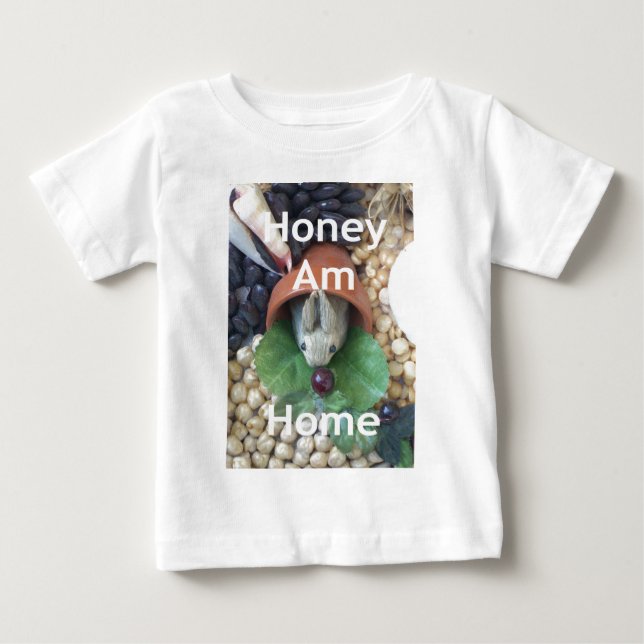 Bunny Home.png Baby T-Shirt (Front)
