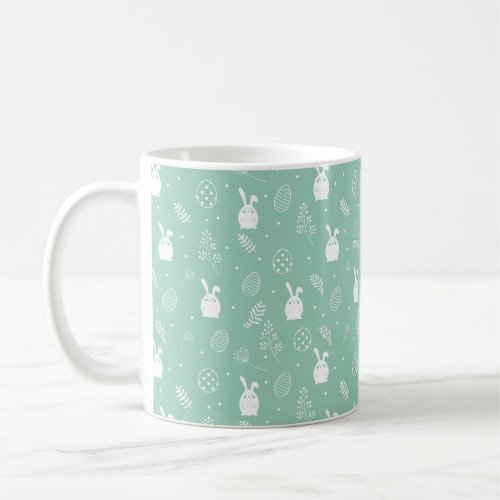 Bunny Hop Mug – Easter Egg Pattern
