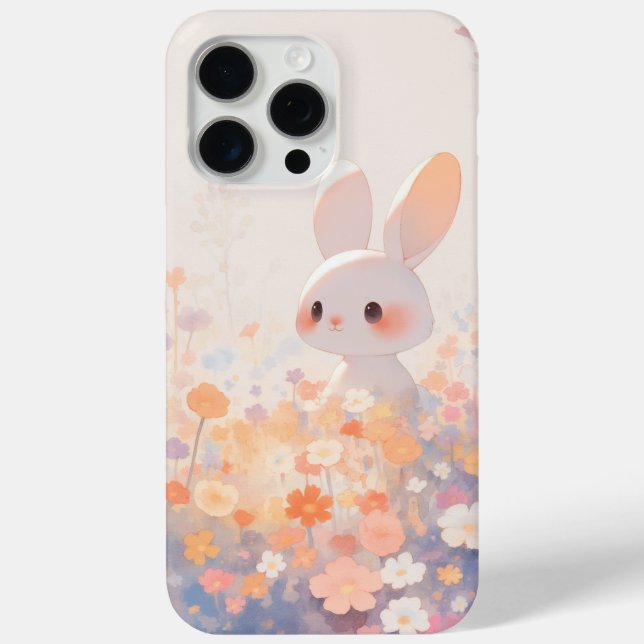 Bunny Hopping Good Time in the Meadow Case-Mate iPhone Case (Back)