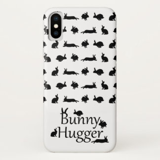Bunny Hugger iPhone X Case (Choose Colour)