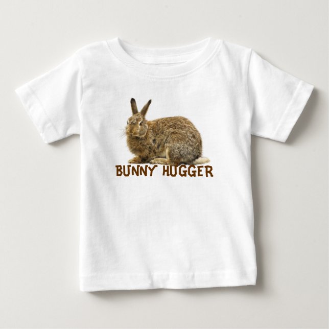 BUNNY HUGGER Wild Rabbit Collection Baby T-Shirt (Front)