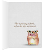 Bunny in Flower Pot  Cards (Inside (Right))