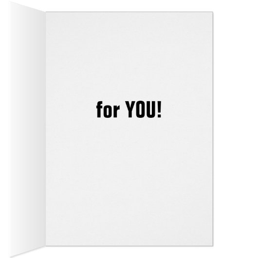 BUNNY IN HAT SAYS NO MAGIC JUST WISHES (Inside (Right))