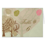 Bunny in Magic Forest Table Number Cards