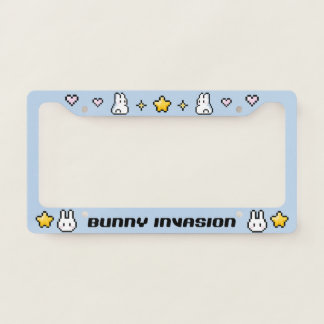 Bunny Invasion Ver. 1 License Plate Frame