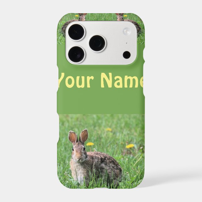 Bunny   iphone case (Back)
