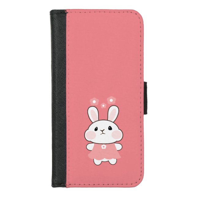 Bunny iPhone Wallet Case (Front)