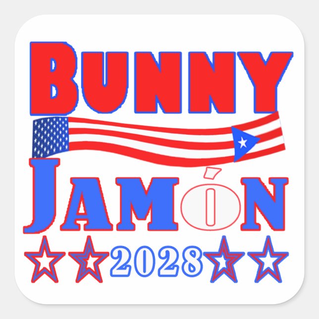 bunny jamon sticker (Front)