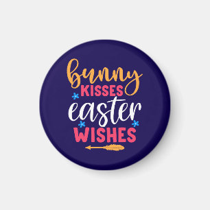Bunny Kisses Easter Wishes-69739 Magnet