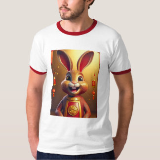 bunny knock knock loke T-Shirt