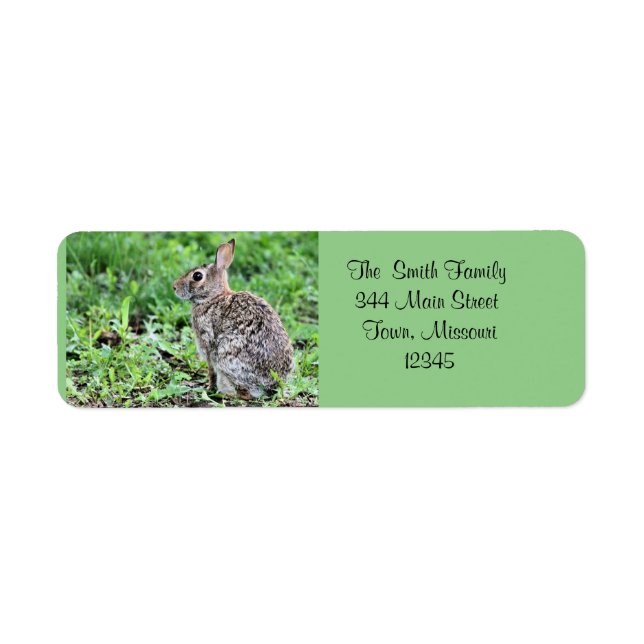 Bunny Label (Front)